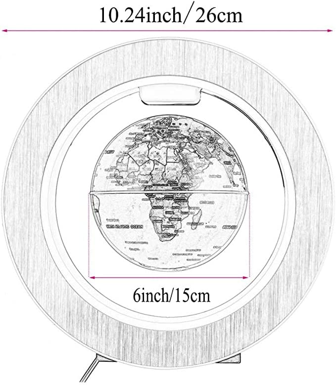 Levitating Globe Lamp